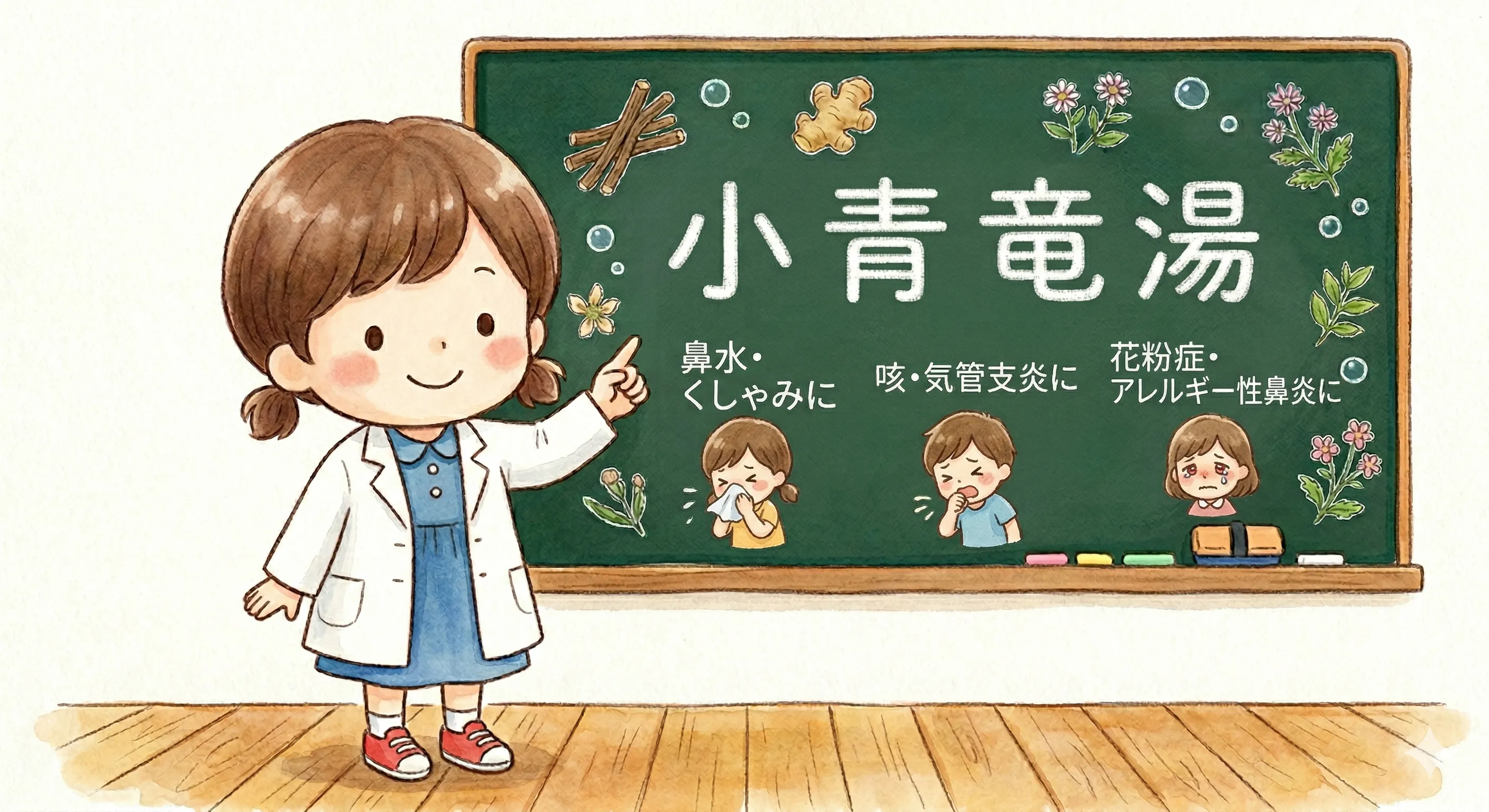 小青竜湯（しょうせいりゅうとう）とは？花粉症・アレルギー性鼻炎に効く漢方を薬剤師が解説