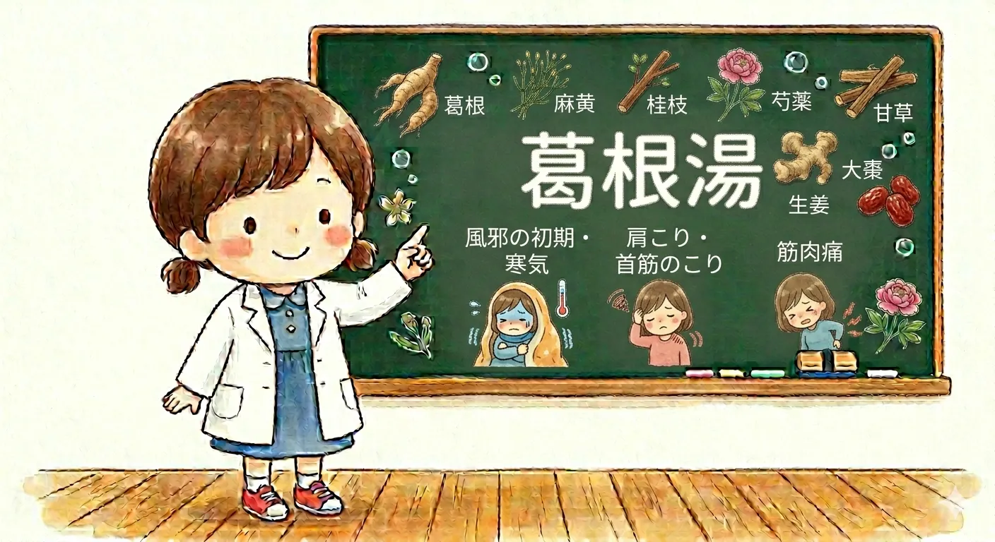 葛根湯（かっこんとう）とは？効能・体質・試験ポイントを薬剤師が解説