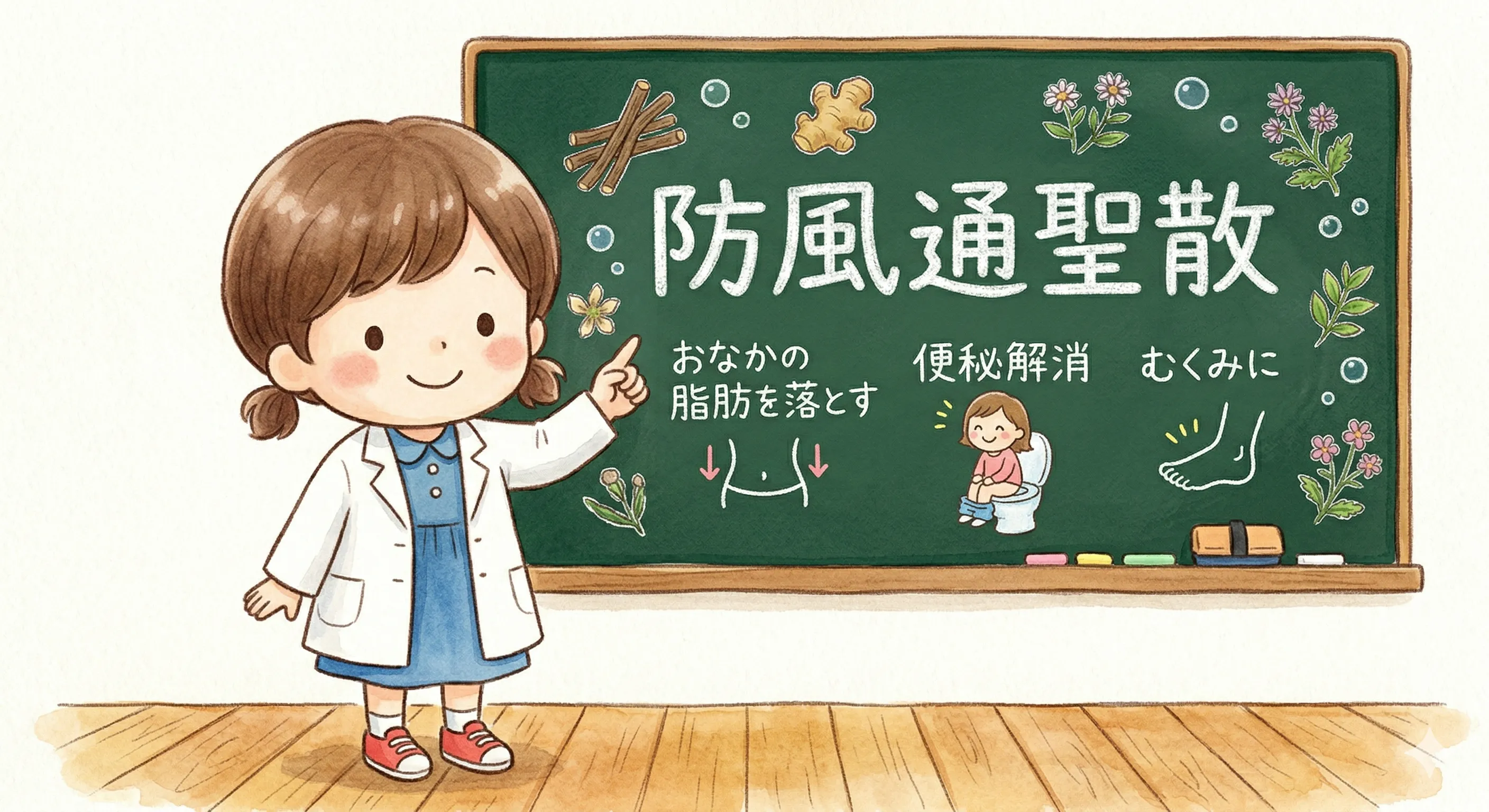 防風通聖散（ぼうふうつうしょうさん）とは？効能・体質・試験ポイントを薬剤師が解説