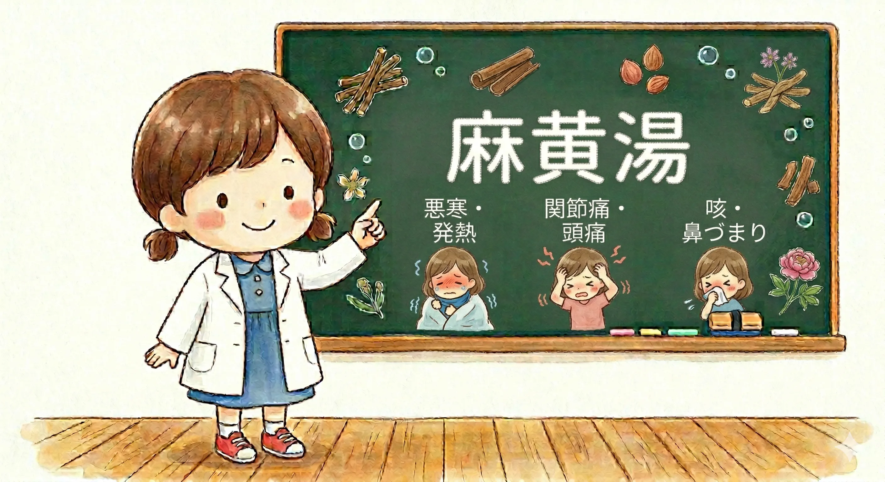 麻黄湯（まおうとう）とは？葛根湯との違いと正しい使い方を薬剤師が解説